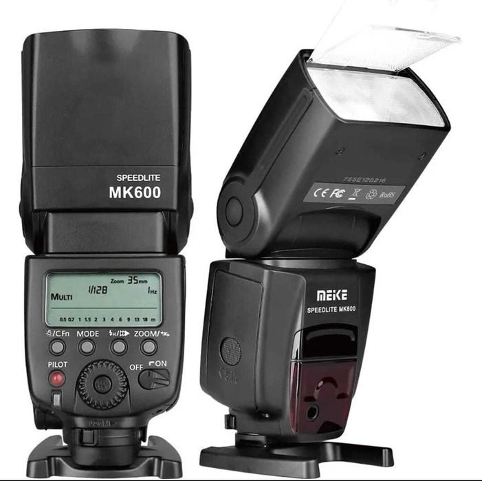 Flashes Meike Mk600 TTL SS para Canon - Novos