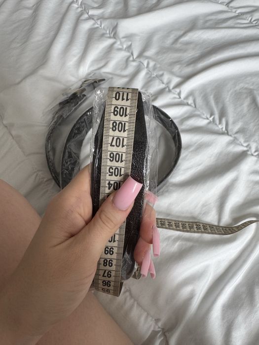 Skórzany elegancki pasek hermes