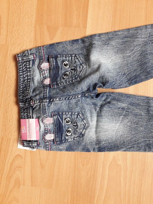 spodnie dżinsy jeansy 110