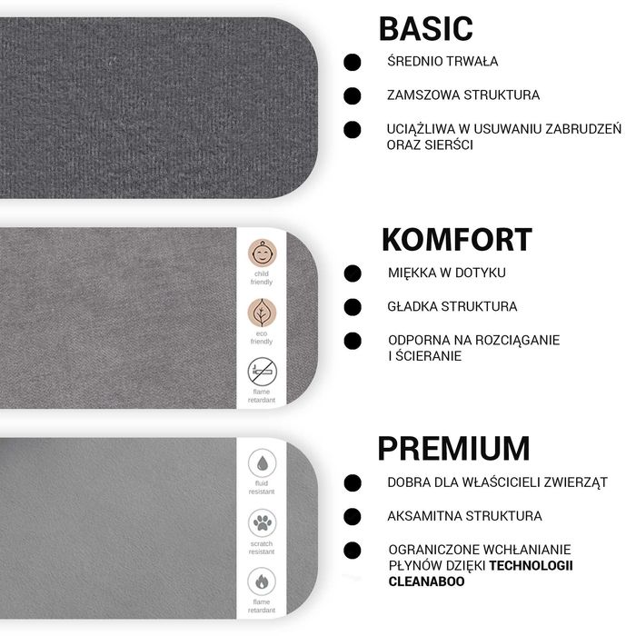 Kanapa z funkcją spania SOFIA / Raty / Szybka dostawa!