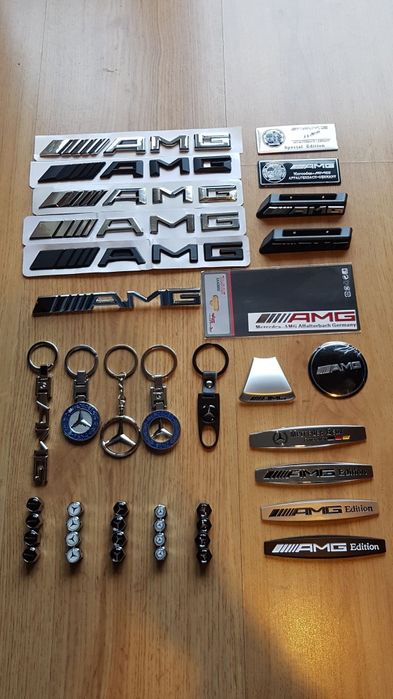 Simbolos Legendas e centros mercedes/AMG