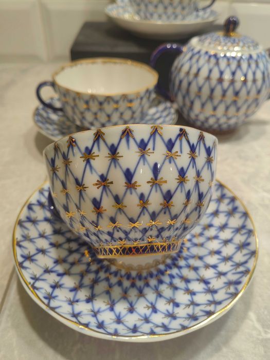 Serwis zestaw do herbaty Lomonosow Vintage