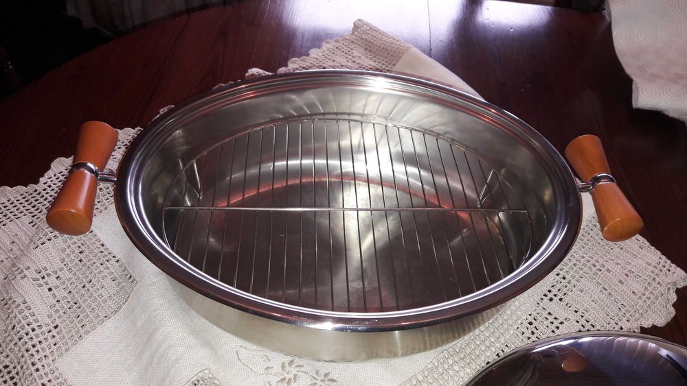 Tacho tapado em aço inoxidável (pesado)