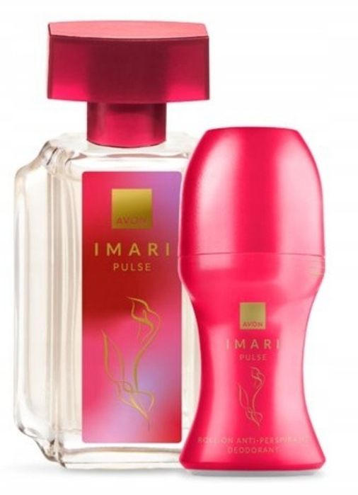 Zestaw Avon IMARI PULSE Zestaw prezerwatyw perfumy