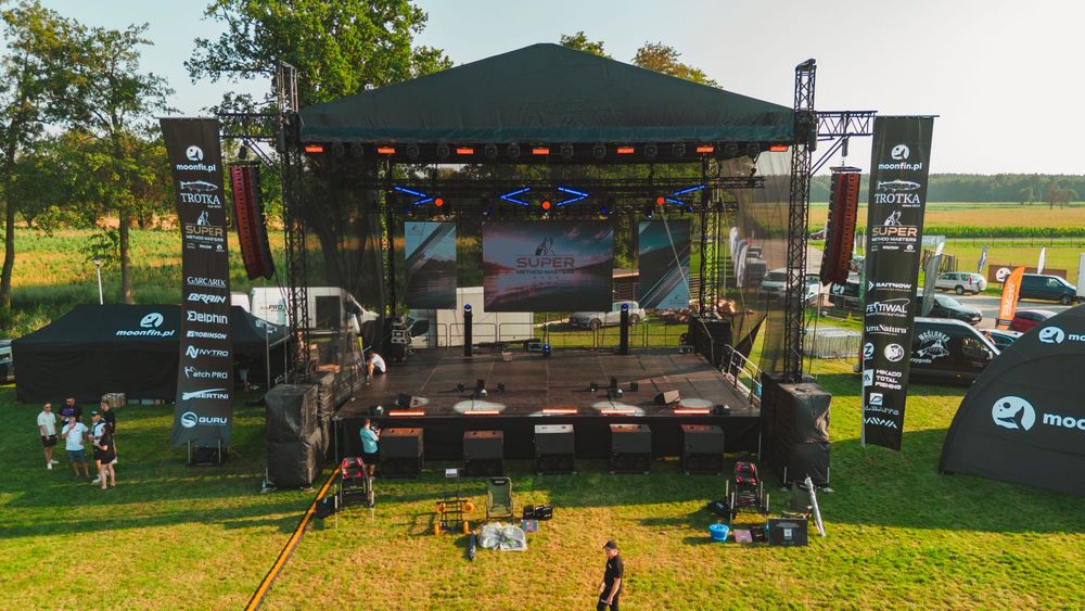 Wynajem scen | Scenotechnika | Ekran LED | Oświetlenie | Nagłośnienie