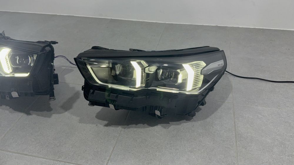 Фари  BMW 5 G60 G61 G90 2023+ фары БМВ Г60 напис "BMW LED" з блоками, комплектні, фари бмв Артикул:  DRC9091-26