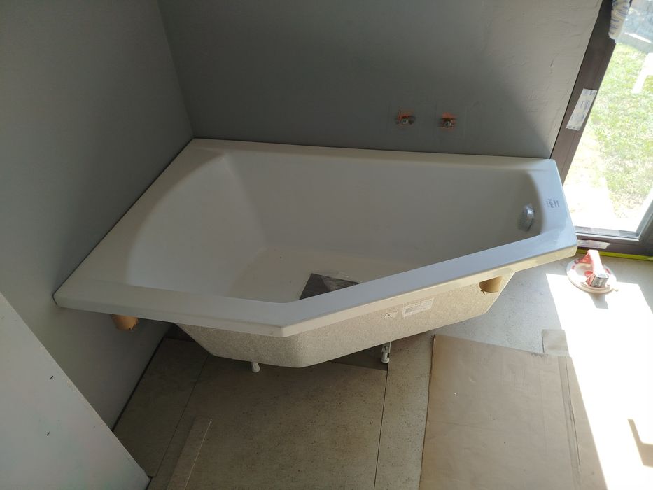 Wanna narożna 140x90