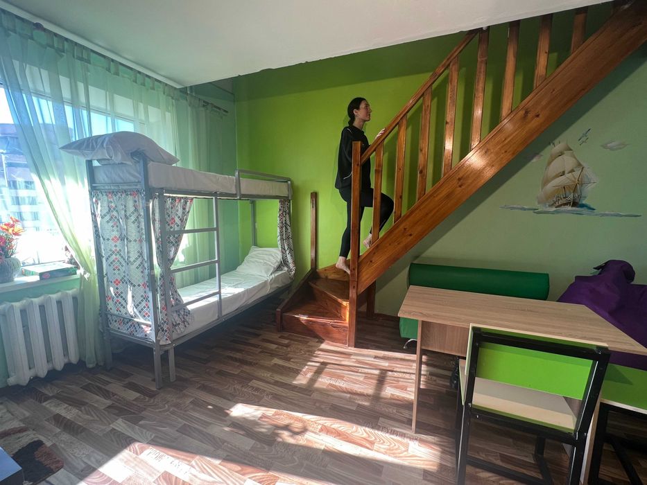 Хостел в спокойном районе на Воскресенке / Заселение до полуночи!