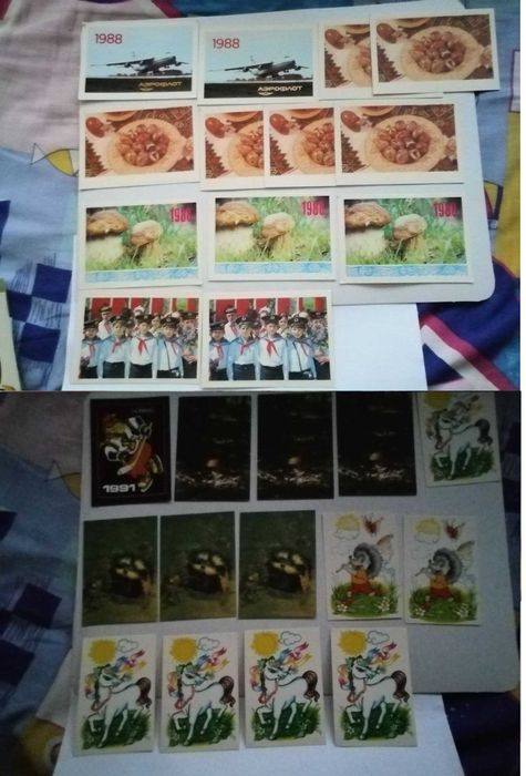 Продам советские ретро-календарики, от 1 грн, самые разные, торг!