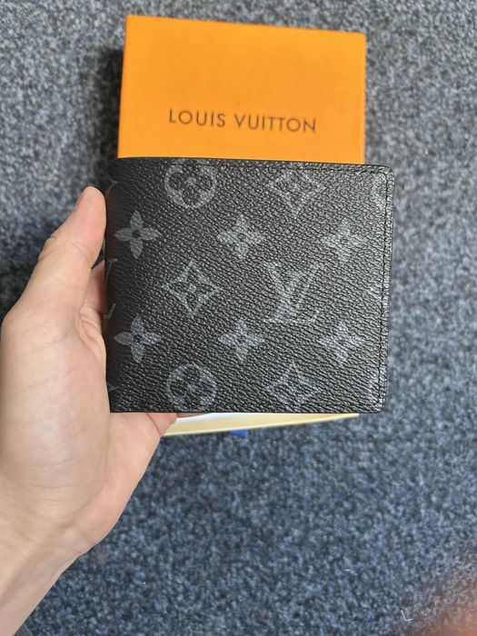 Czarny Portfel Louis Vuitton