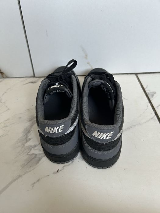 Жіночі кросівки nike dunk low у кольоровій гамі black/grey