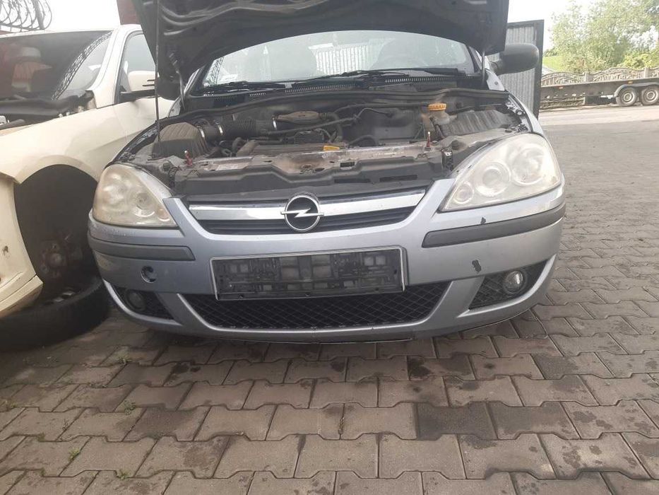 Opel Corsa C Lampy zderzak maska błotniki klapa drzwi Lakier Z163
