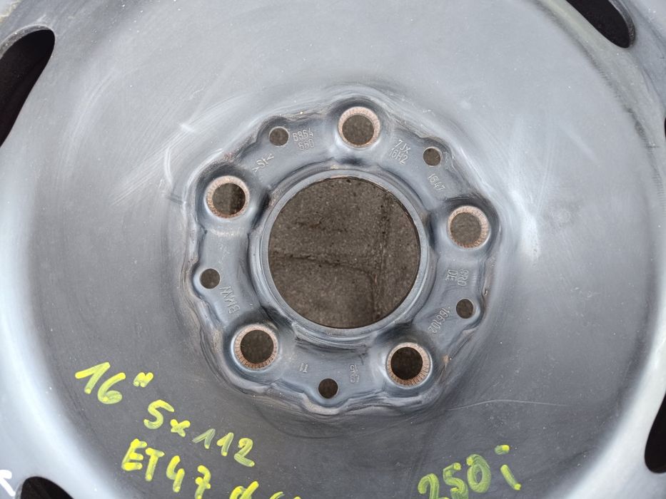 Felgi stalowe BMW 16" 5x112 czujniki ciśnienia