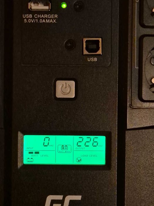 UPS Green Cell 600VA (GC UPS06) | 100% SPRAWNY | Kupiony w 2024