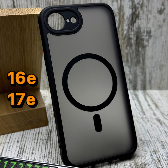 Чехол ударостойкий Bloom Matt MagSafe на iPhone 16e/ 17e/ 17 Pro Max Матовый. Чохол