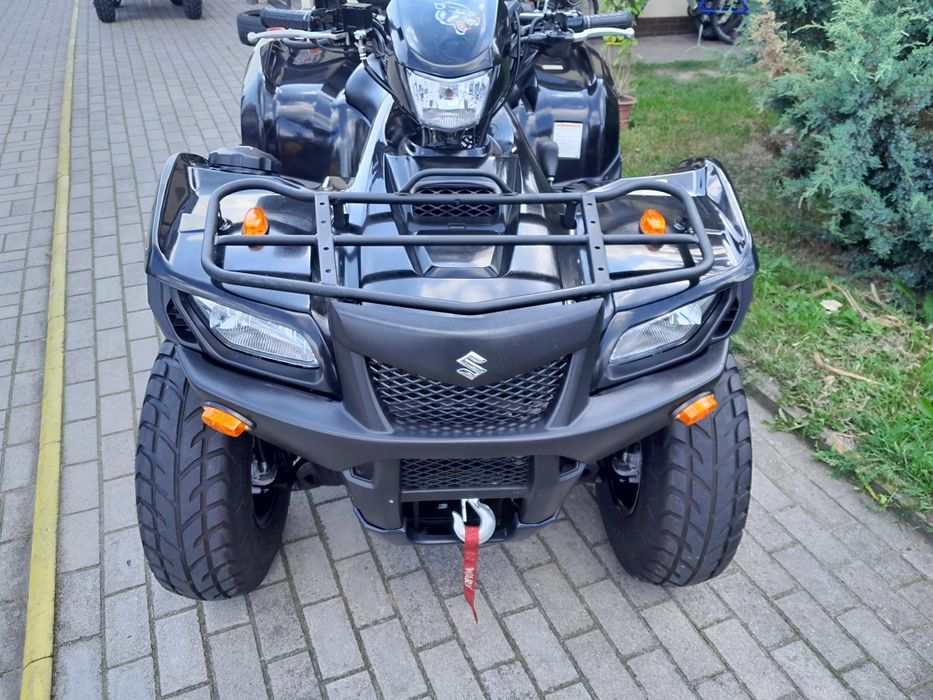 Suzuki kingquad 700 salon pl jak nowy 1700km Zarejestrowany Doposazony