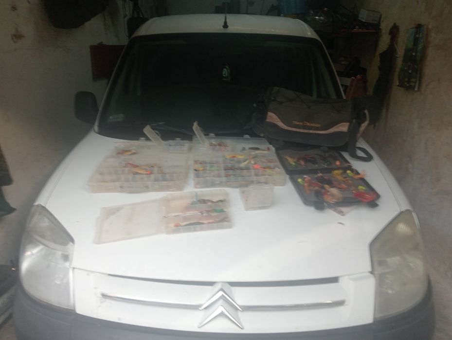 Torba spinningowa dragon, gumy spinningowe, koguty.