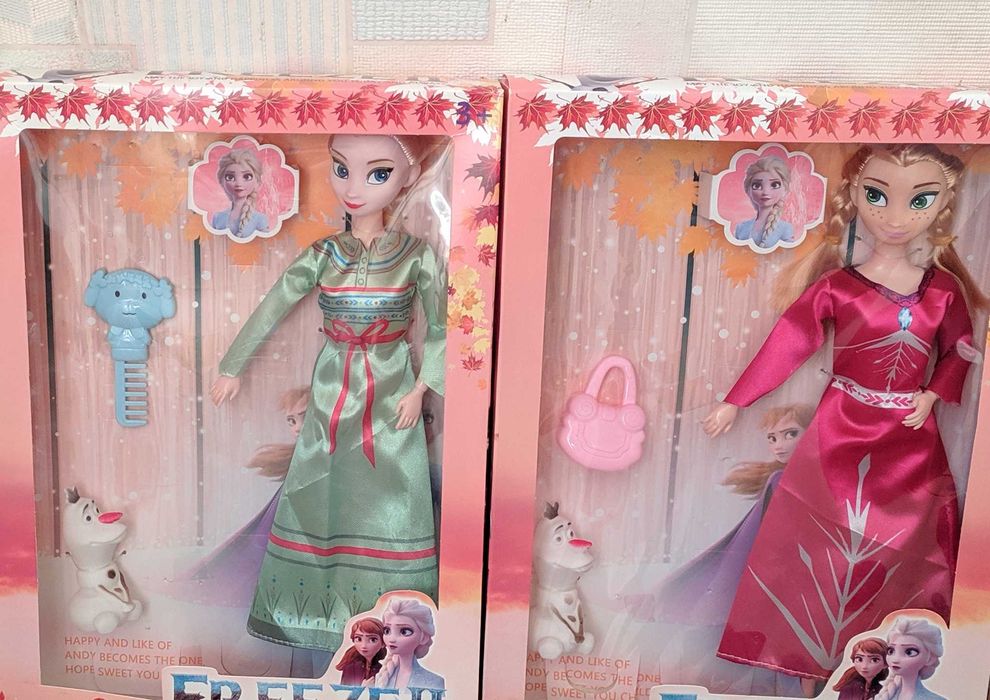 Анна и Эльза Frozen шарнирные с Олафом