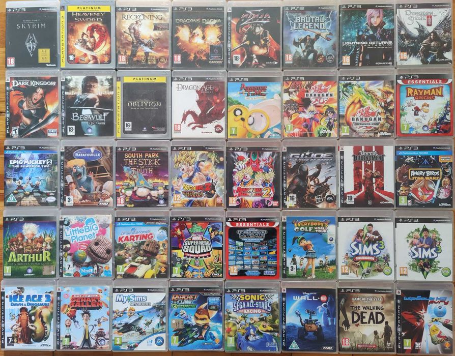 ігри для Sony Playstation 3, PS3 GTA 5 UFC FIFA Minecraft