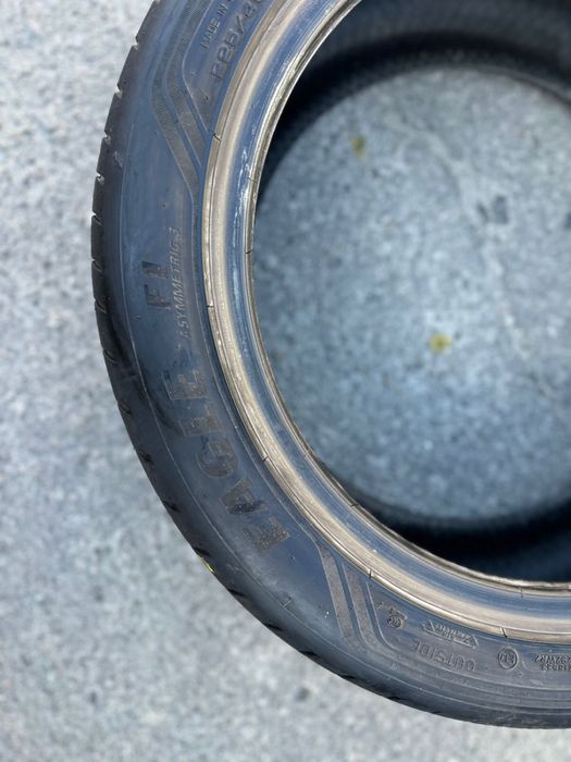 Шини літні 225/45 r17 Goodyear б/у