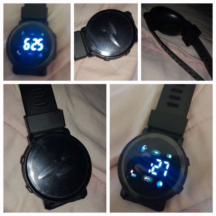 Relógio Digital Preto