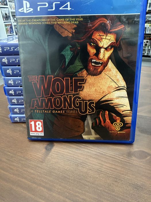 The wolf Amongus Ps4 Unikat Skelp Pszczyna