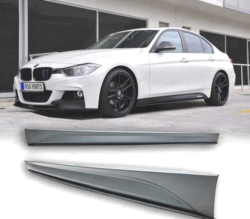 KIT CARROÇARIA BMW F30 LOOK M PERFORMANCE PDC SAÍDA DUPLA