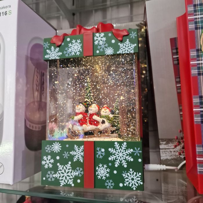 ліхтар  новорічний  декор