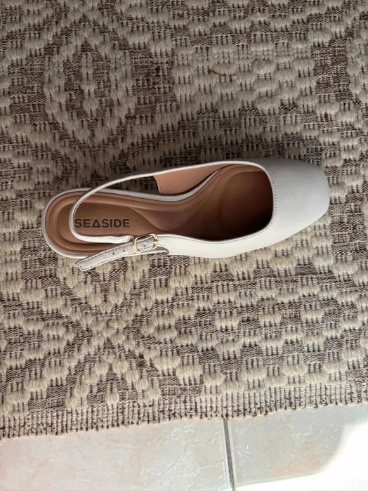 Sapatos mulher creme