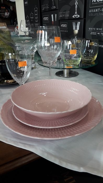 Komplet talerzy obiadowych Sofia LB07 6/18  Ćmielów i Chodzież