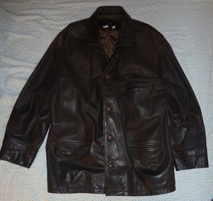 Casaco usado de pele castanha NB Collection XL - SALDO