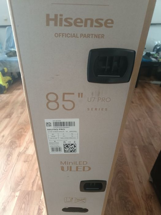 Sprzedam telewizor Hisense 85U78Q PRO