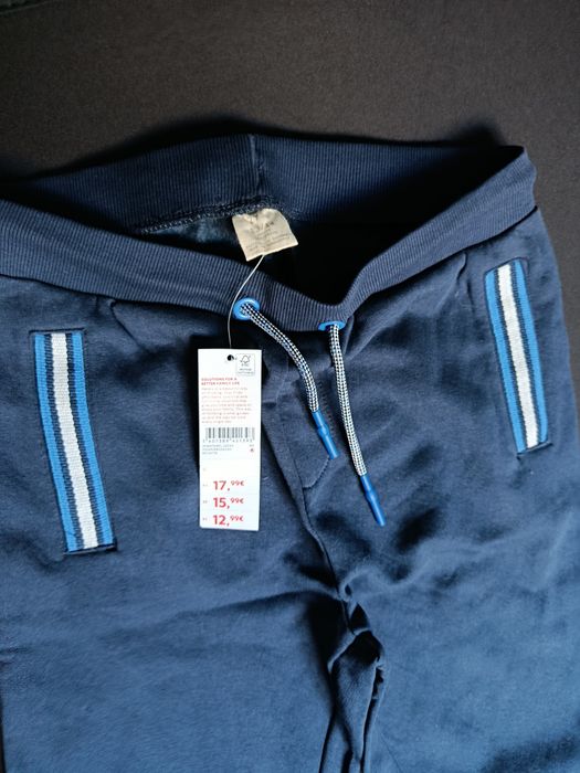 Calça algodão joggers zippy criança