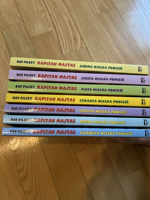 Kapitan Majtas 7 wielkich powieści + podrecznik