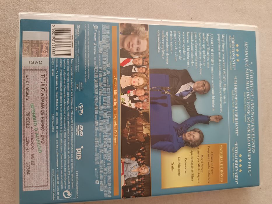 DVD dama de ferra