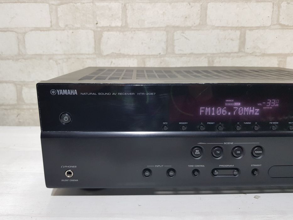 Пульт!5.1AV ресивер  Yamaha HTR-2067, 5х135 Вт б/у з Німеччини
