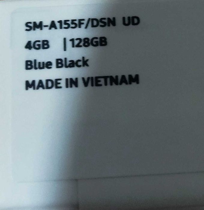 Galaxy A15 novo na caixa