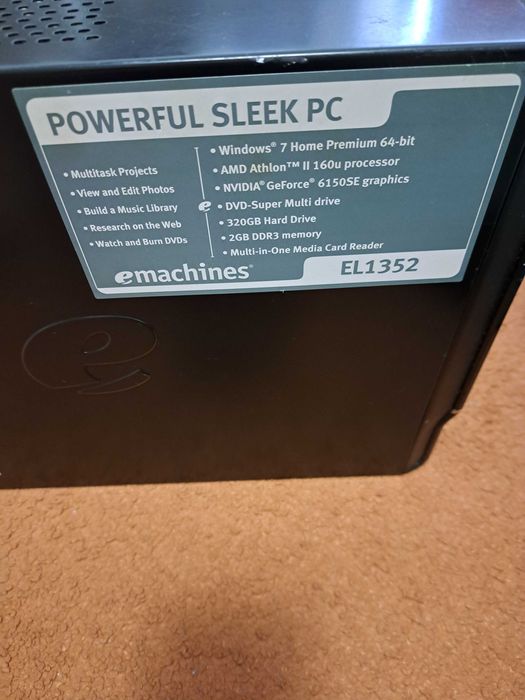 pc emachines para peças