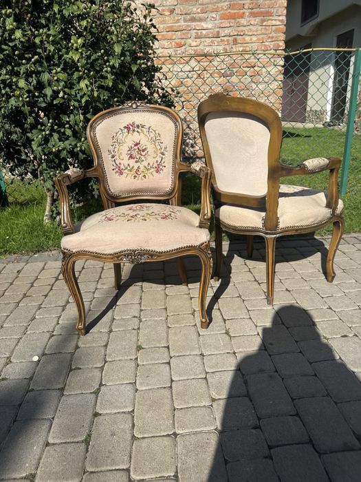 Крісло барокко гобелен стільці барокко