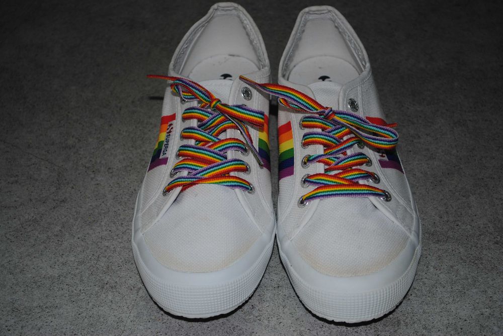 Trampki tęczowe Superga 2750 Pride roz 41