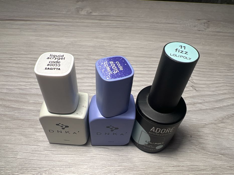 Гель лаки Oxxi, Siller та інші