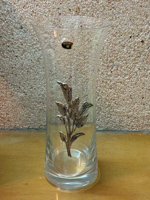 Vaso de Vidro Bohemia Crystal