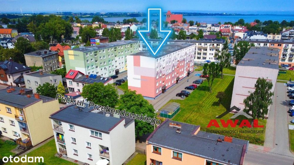 Puck - kawalerka na parterze w centrum miasta