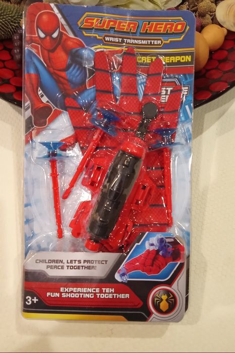 Spiderman web nova selada em caixa