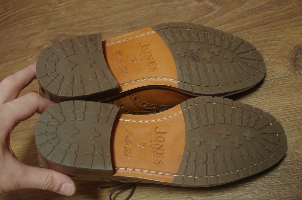 Броги туфлі Crockett Jones brogue оригінал нова пара 41 розмір шкіра