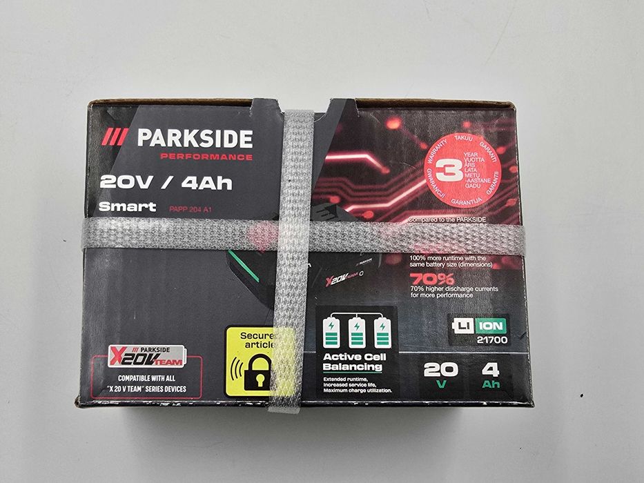 Akumulator Parkside Performance 20v 4ah / czarny / NOWY |PLUS Lombard Kłodzko