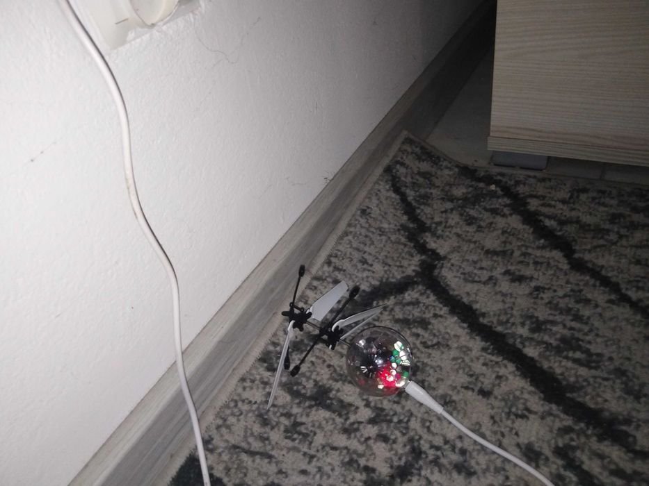 Dron Kula Disco Led Dla Dzieci