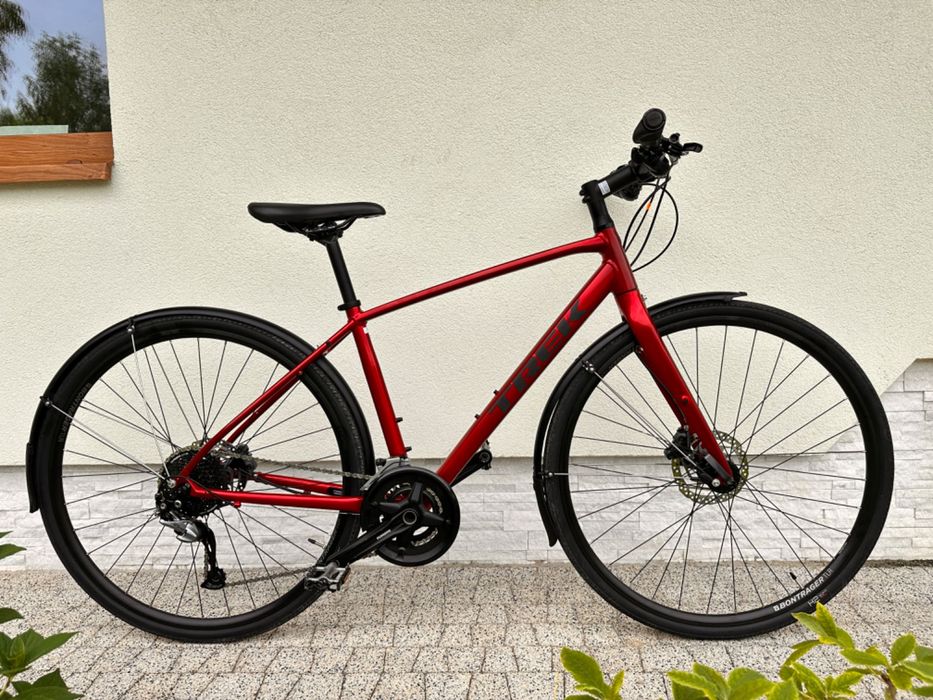 Rower TREK FX3 - szosowy, gravel, Alu-karbon, Shimano, hamulce tarczowe