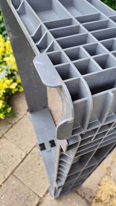 Nadstawka, burta Paletowa 120X80 Plastikowa. Wzmacniana i składan