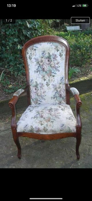 Fotel tapicerowany elegancki stylowy żakardowy wygodny FV DOWÓZ